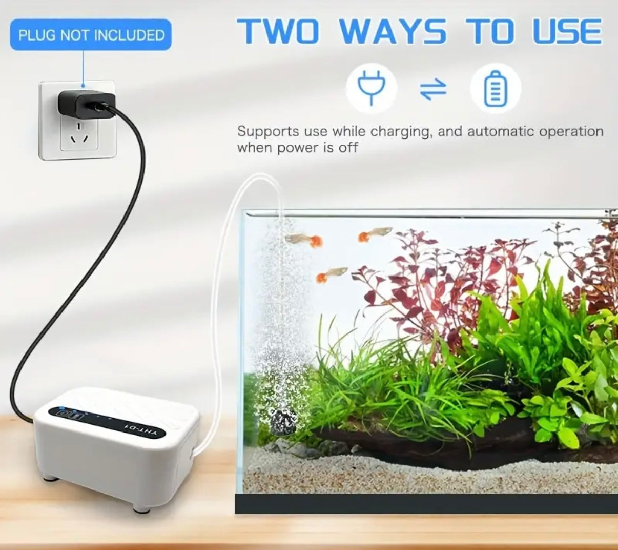 Emergency/ Rechargeable Air Pump.