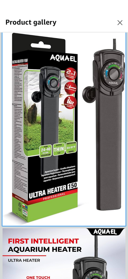 Aquael 150W heater- Brand New in Box
